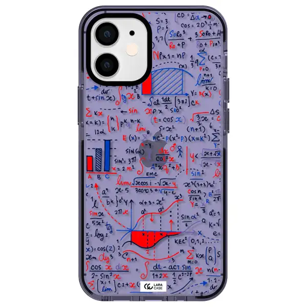 Math Blackboard Apple iPhone 12 mini impact Lilac Case