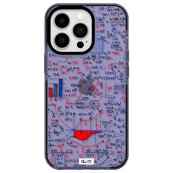 Math Blackboard Apple iPhone 13 Pro impact Lilac Case