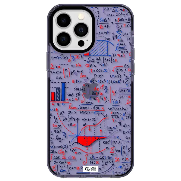 Math Blackboard Apple iPhone 13 Pro Max impact Lilac Case
