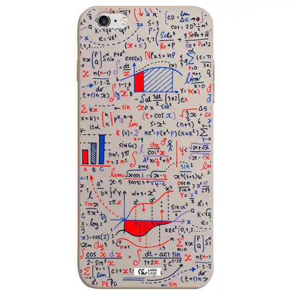 Math Blackboard Apple iPhone 6 plus Silicone Stone Case