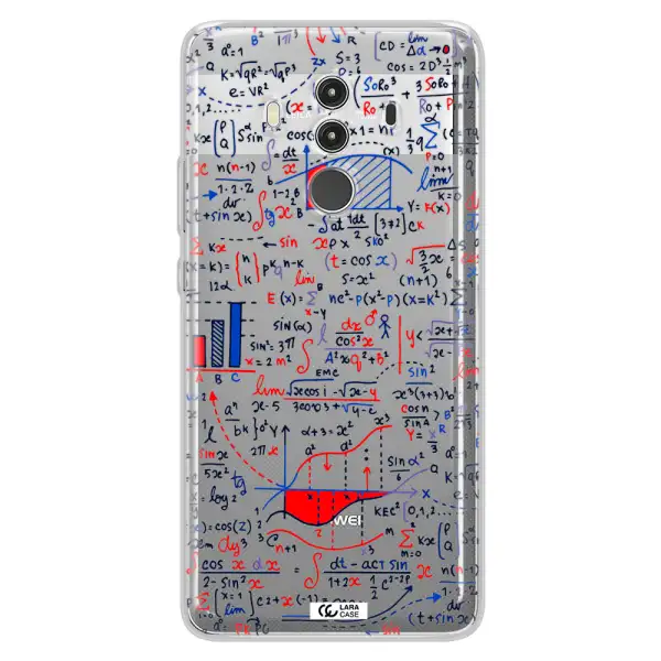 Math Blackboard Huawei Mate 10 Clear TPU Case