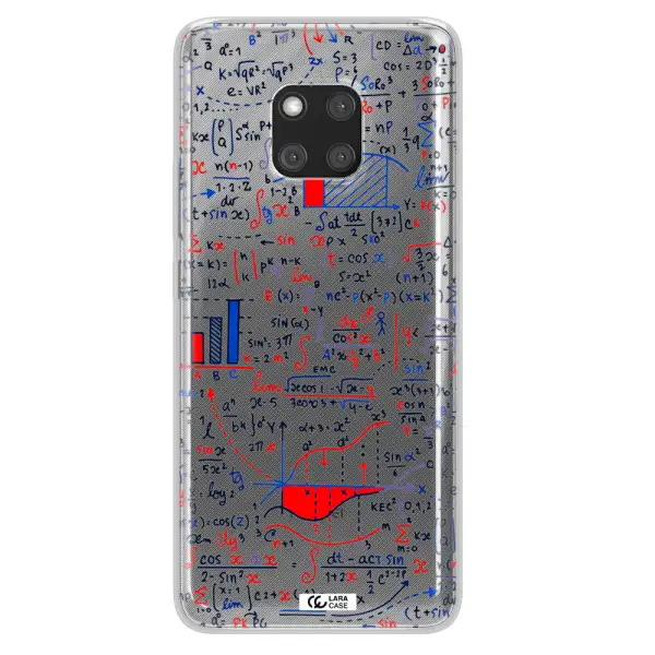 Math Blackboard Huawei Mate 20 Pro Clear TPU Case