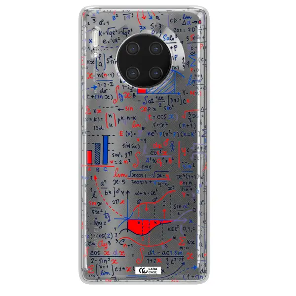Math Blackboard Huawei Mate 30 Pro Clear TPU Case