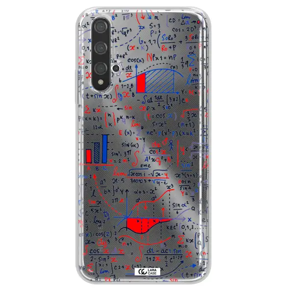 Math Blackboard Huawei Nova 5t Clear TPU Case