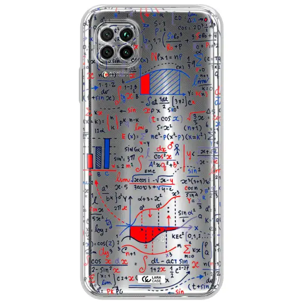 Math Blackboard Huawei Nova 7I Clear Tpu Case