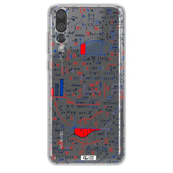 Math Blackboard Huawei P20 Pro Clear TPU Case
