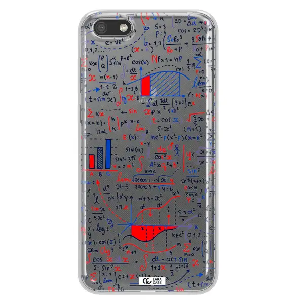 Math Blackboard Huawei Y5 2018 Clear TPU Case