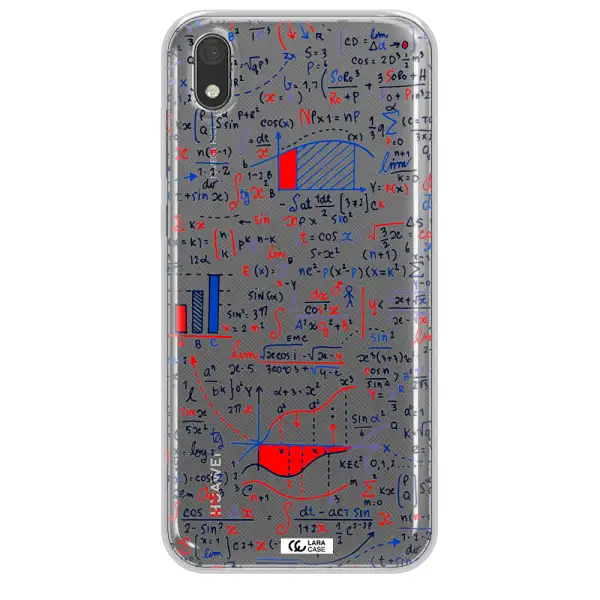 Math Blackboard Huawei Y5 2019 Clear TPU Case