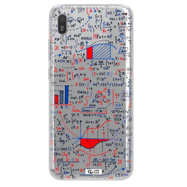 Math Blackboard Huawei Y6 Pro 2019 Clear TPU Case