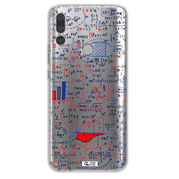 Math Blackboard Huawei Y9 Prime 2019 Clear TPU Case
