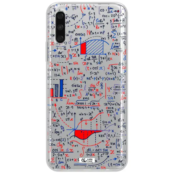 Math Blackboard Huawei Y9S Clear Tpu Case