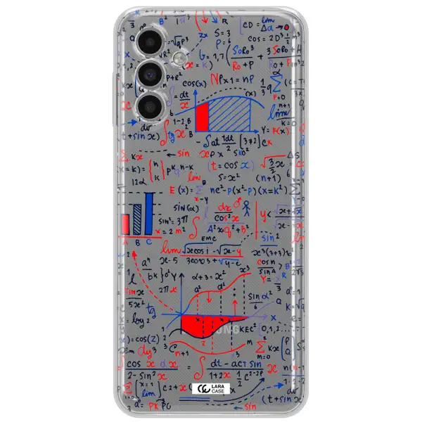 Math Blackboard Samsung A13 5G Clear Tpu Case