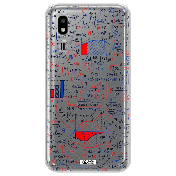 Math Blackboard Samsung A2 Core Clear TPU Case