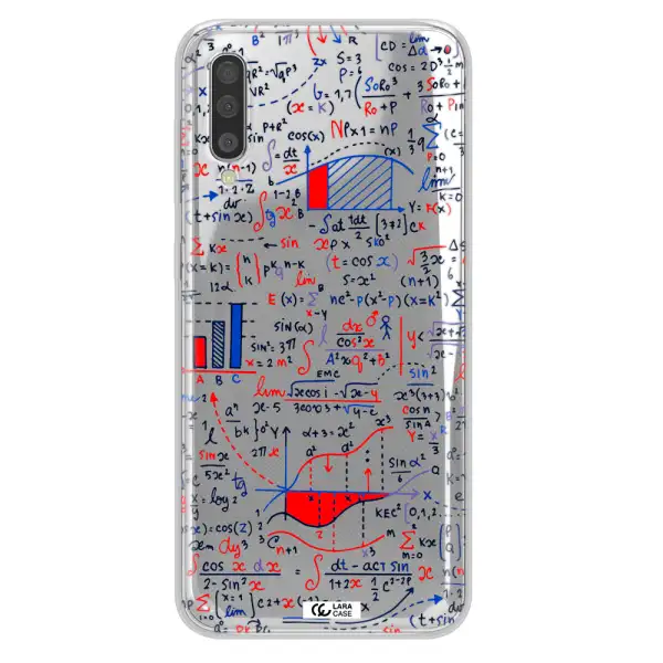 Math Blackboard Samsung A50S Clear Tpu Case