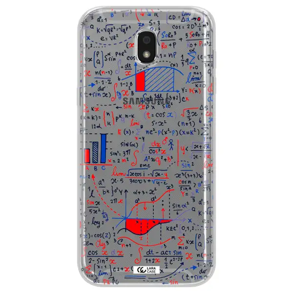 Math Blackboard Samsung J5 2017 Clear TPU Case