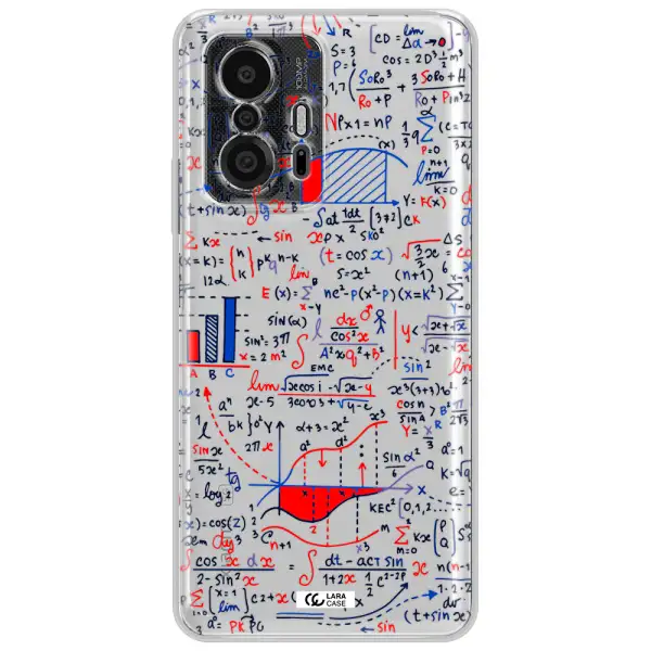 Math Blackboard Xiaomi 11T Pro Clear Tpu Case