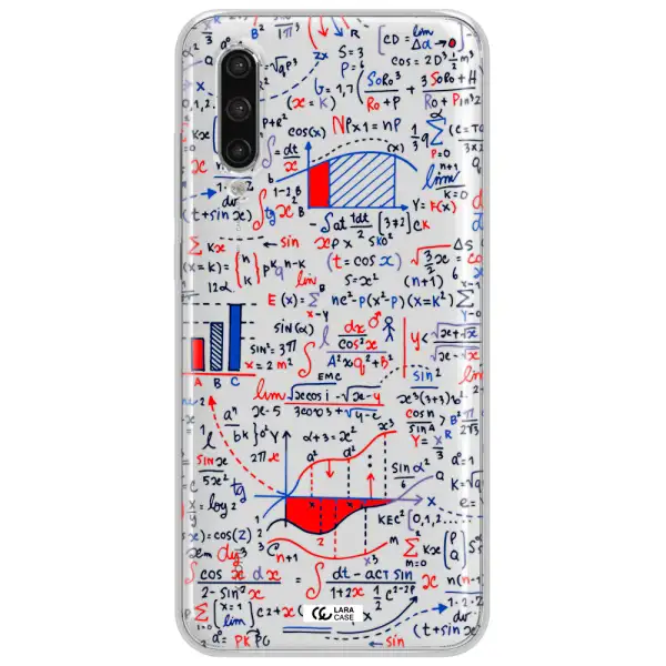 Math Blackboard Xiaomi Mi 9 Lite Clear Tpu Case