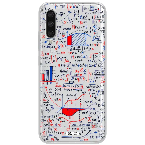 Math Blackboard Xiaomi Mi A3 Clear Tpu Case