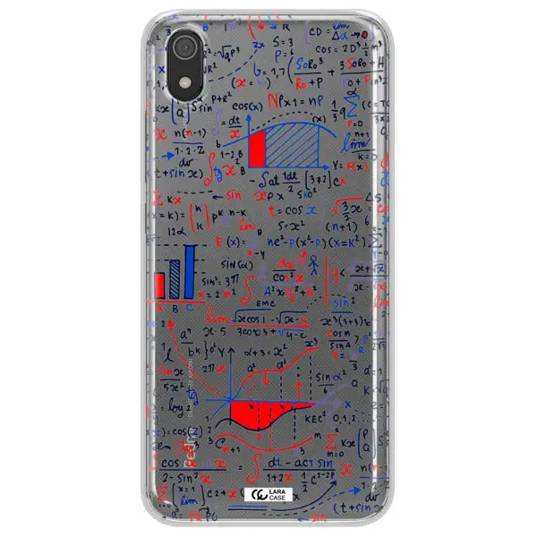 Math Blackboard Xiaomi Redmi 7A Clear TPU Case