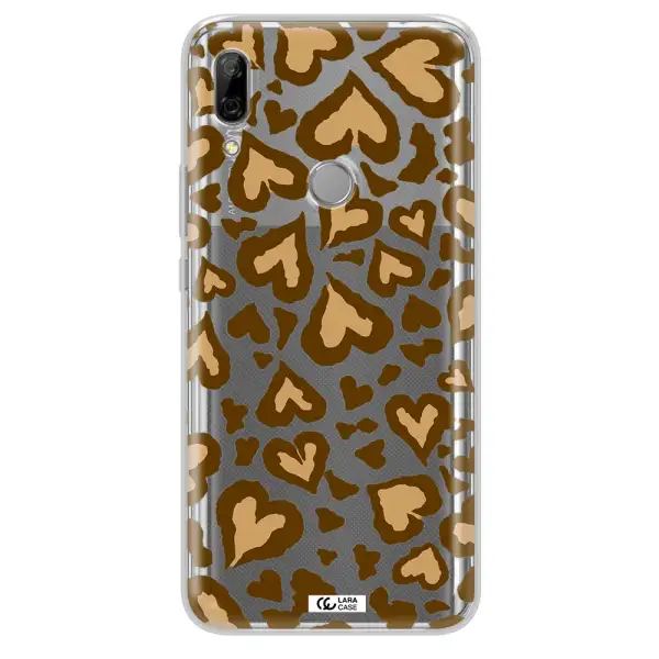 Heart Leopard Huawei P Smart Z Clear TPU Case