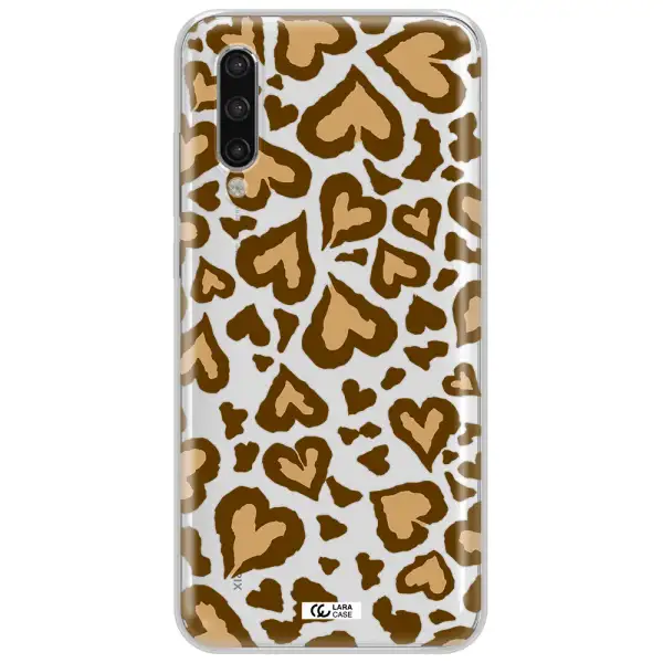 Heart Leopard Xiaomi Mi 9 Lite Clear Tpu Case