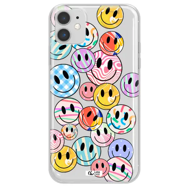 Colorful Smile Apple iPhone 11 Clear TPU Case