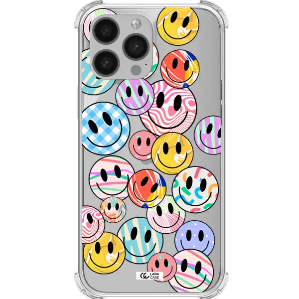 Colorful Smile Apple iPhone 13 Pro Clear PC Case