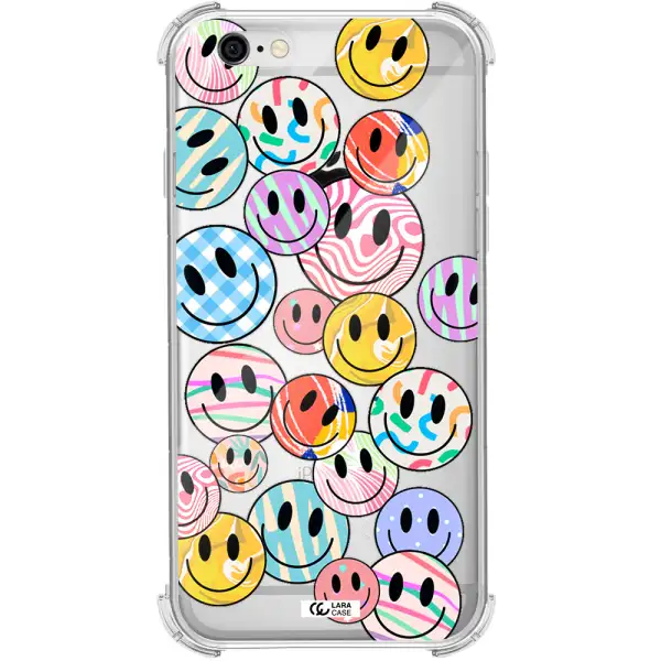 Colorful Smile Apple iPhone 6 Clear PC Case