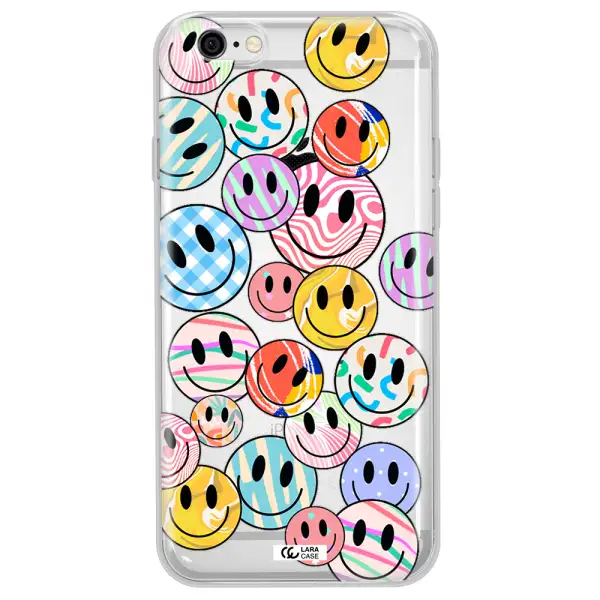 Colorful Smile Apple iPhone 6 Clear TPU Case
