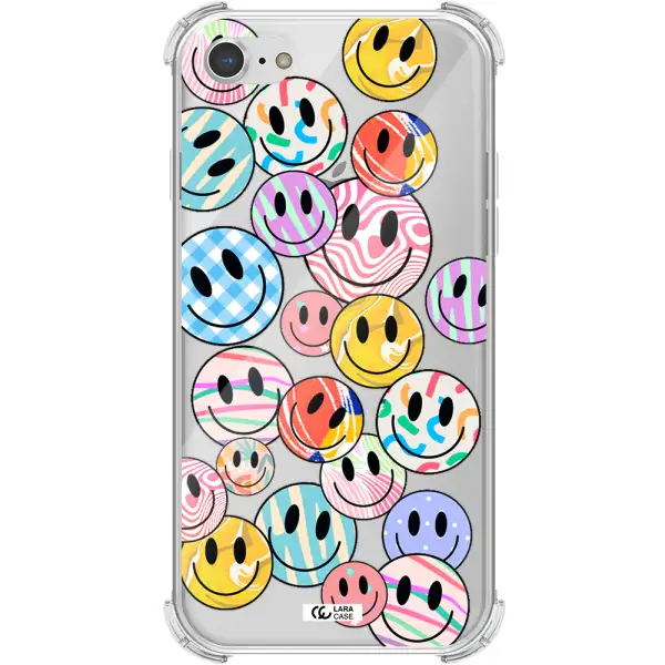 Colorful Smile Apple iPhone 7 Clear PC Case