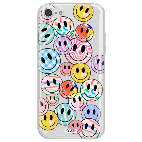 Colorful Smile Apple iPhone 7 Clear TPU Case