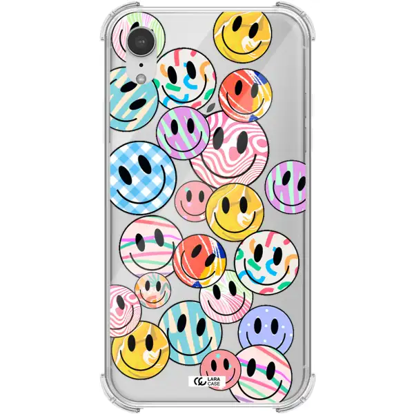 Colorful Smile Apple iPhone XR Clear PC Case