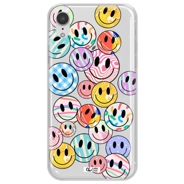 Colorful Smile Apple iPhone XR Clear TPU Case
