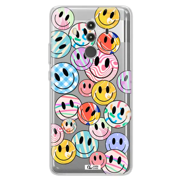 Colorful Smile Huawei Mate 10 Clear TPU Case