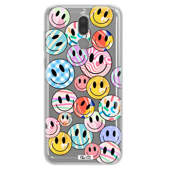 Colorful Smile Huawei Mate 10 Lite Clear TPU Case