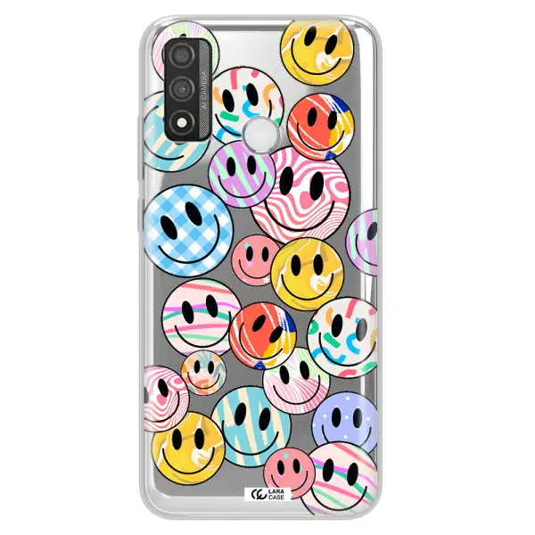 Colorful Smile Huawei P Smart 2020 Clear TPU Case