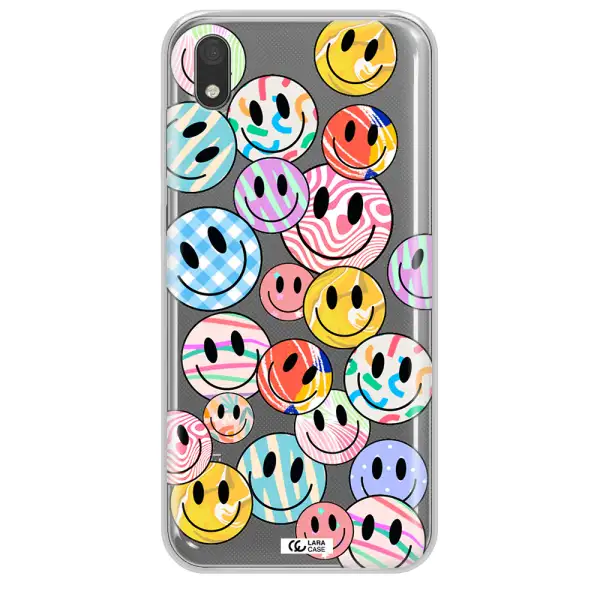Colorful Smile Huawei Y5 2019 Clear TPU Case