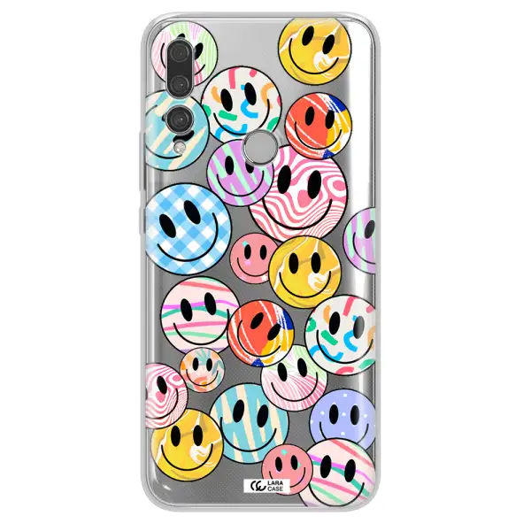 Colorful Smile Huawei Y9 Prime 2019 Clear TPU Case