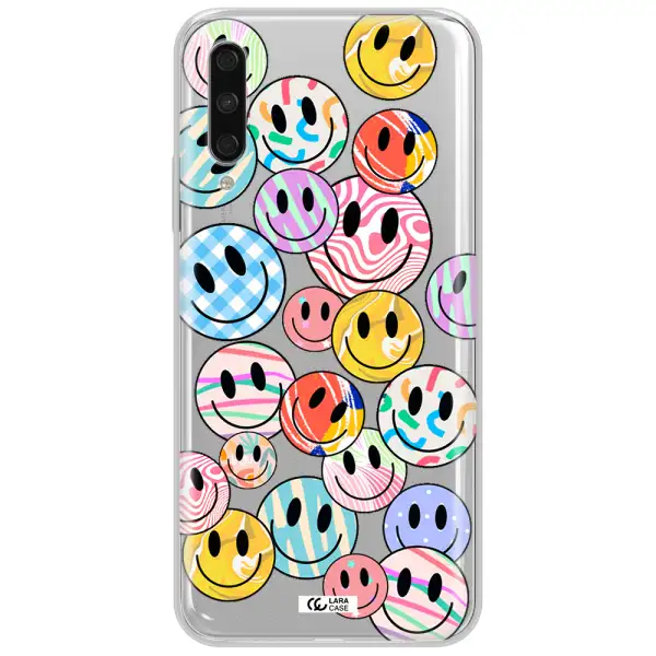 Colorful Smile Huawei Y9S Clear Tpu Case