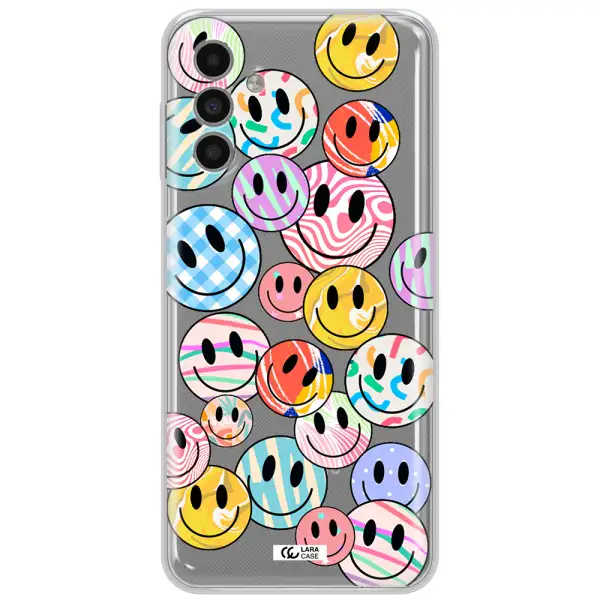 Colorful Smile Samsung A13 5G Clear Tpu Case
