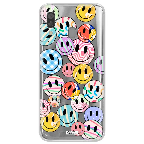 Colorful Smile Samsung A30 Clear TPU Case