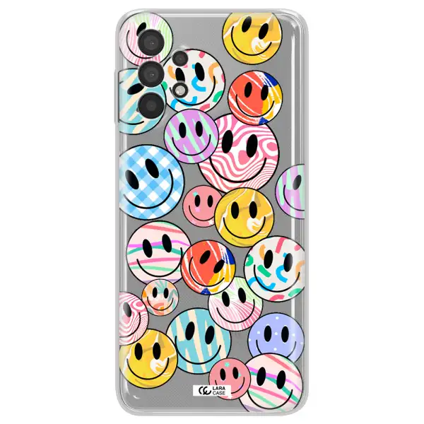 Colorful Smile Samsung A32 4G Clear Tpu Case
