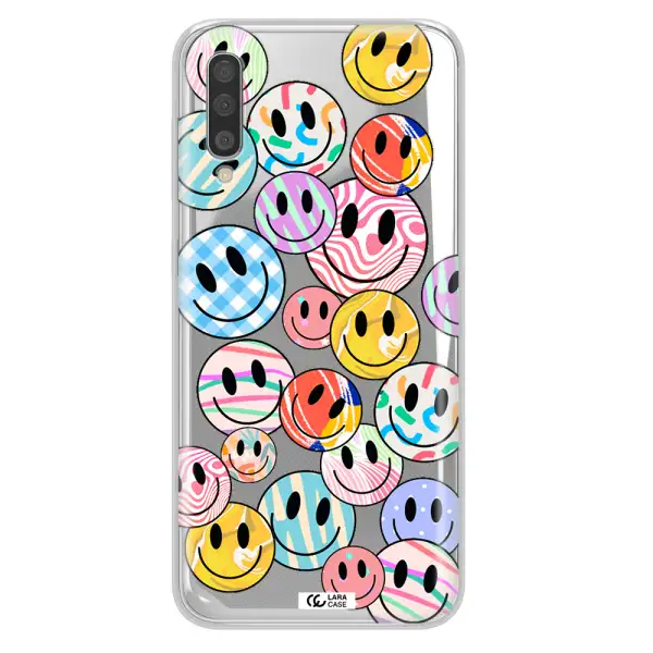 Colorful Smile Samsung A50S Clear Tpu Case