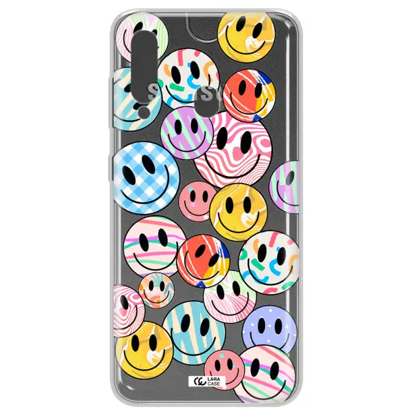Colorful Smile Samsung A60 Clear TPU Case