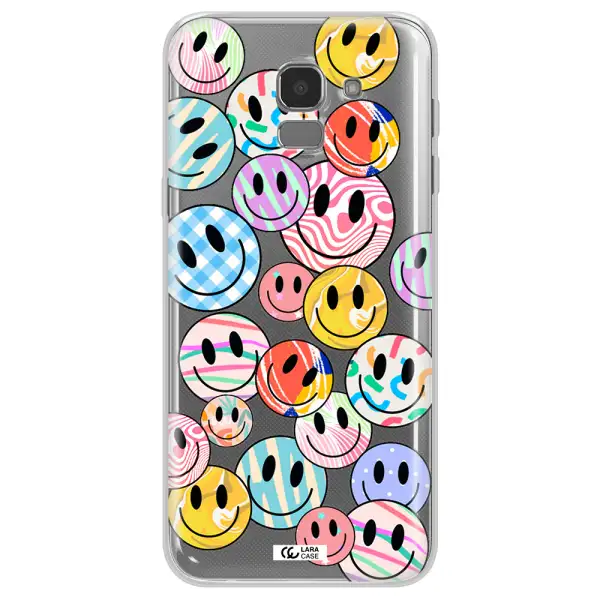 Colorful Smile Samsung J6 Clear TPU Case