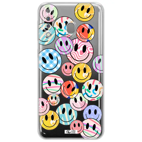 Colorful Smile Samsung M30 Clear TPU Case