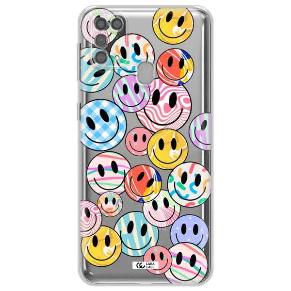 Colorful Smile Samsung M31 Clear TPU Case