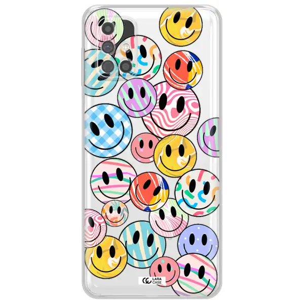 Colorful Smile Samsung M31S Clear TPU Case