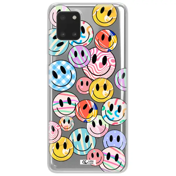 Colorful Smile Samsung Note 10 Lite Clear TPU Case
