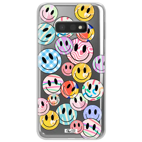 Colorful Smile Samsung S10e Clear TPU Case